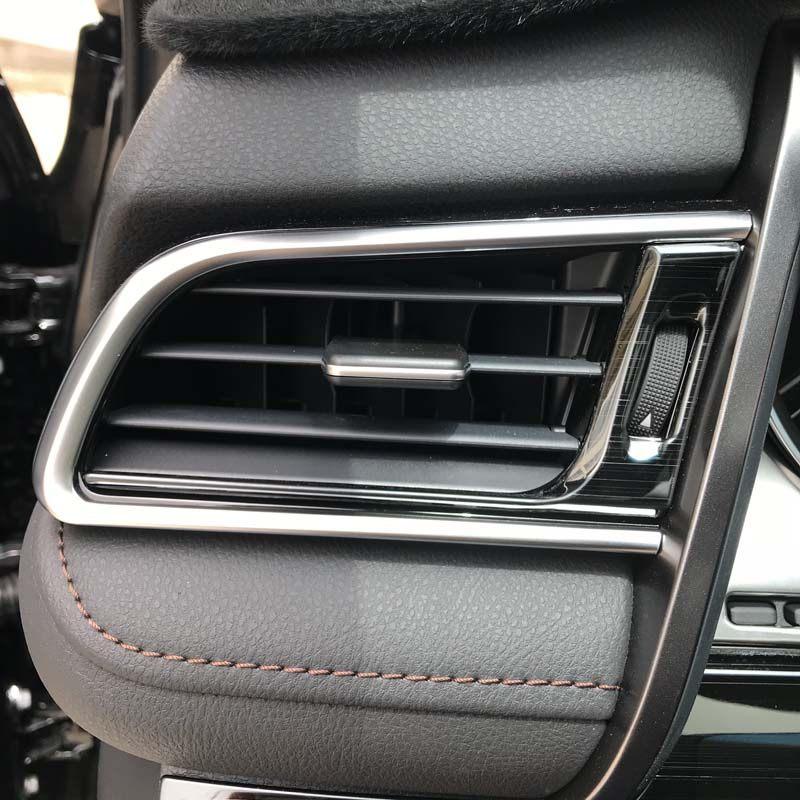 For Toyota Camry XV70 2018-2022 2023 Stainless steel Car Interior Accessories Auto Side Air Condition Vent Outlet Cover Trims