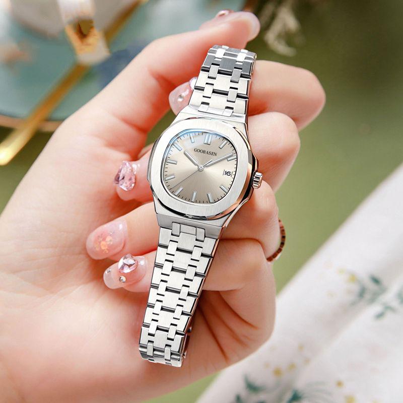 Gubersen Women's Waterproof Luxury Quartz Watch with Calendar