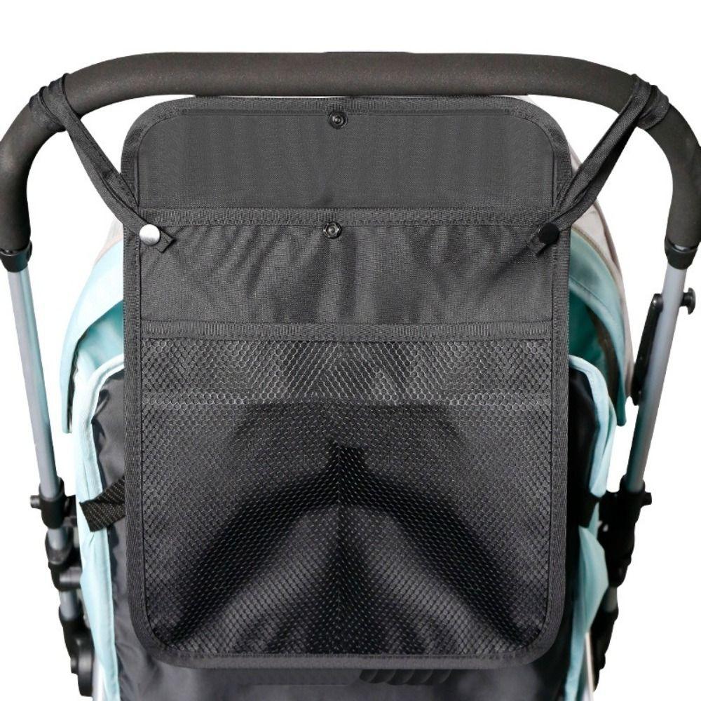 2Pcs Double Pockets Carriage Pram Storage Bag Multifunctional Mommy Organizers  Outdoor