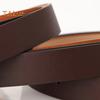 Women Retro Belt Solid Color Faux Leather Waistband Adjustable Length Multi Holes Design Jeans Belt Costume Accessories