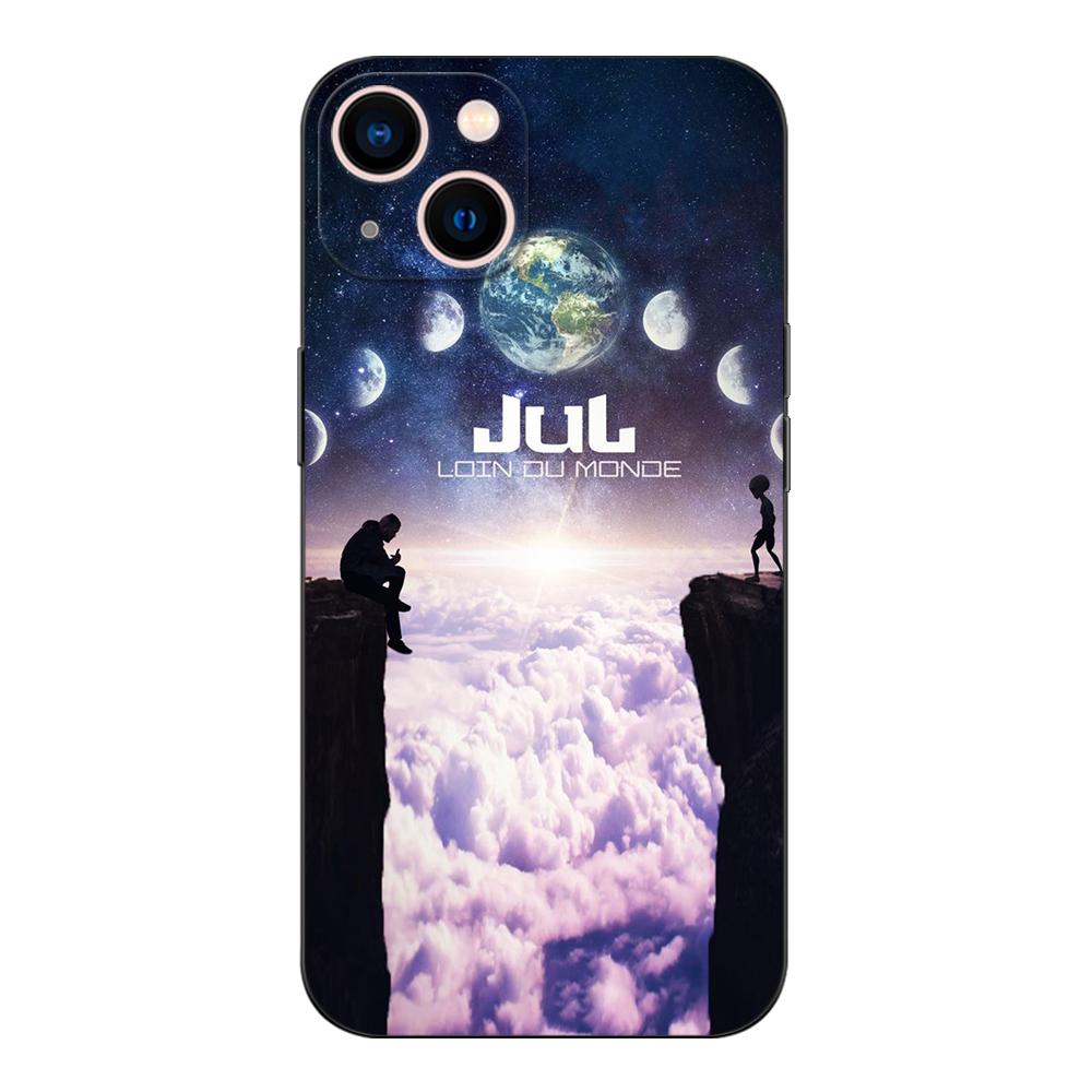 Black tpu Case For Samsung galaxy S6 s7 s8 s9 plus back cover JUL