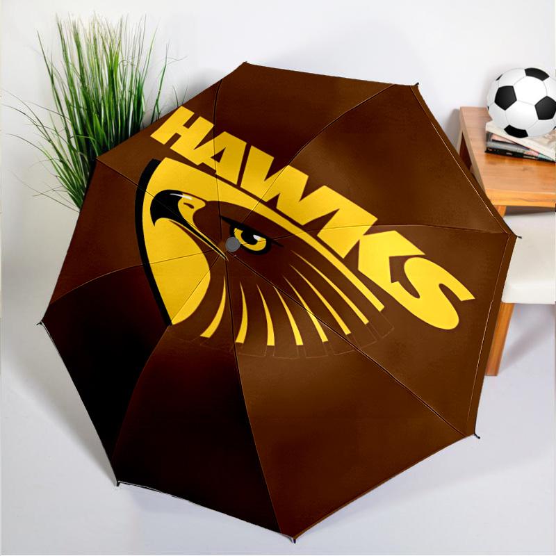 Hawks Team Spirit Umbrella 8-Frame for Travel, Camping, Casual Lightweight Portable Umbrella, Essential for Every Family Holidays Gift