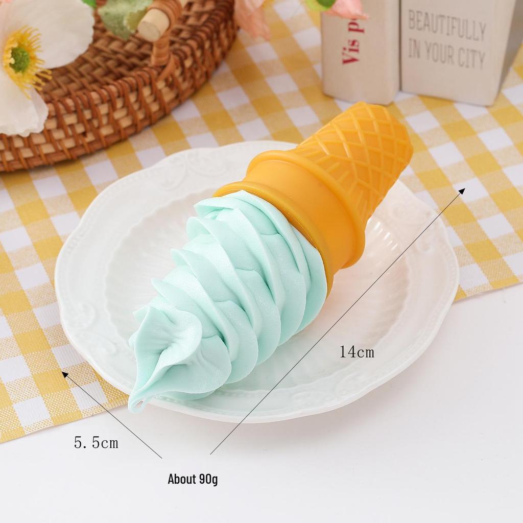Crispy Cone Fake Ice Cream Torch Decoration Prop
