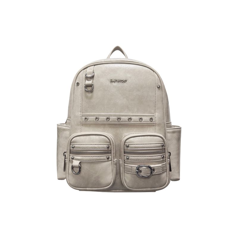 

Cultivator Original Niche Retro Sexy Oil Wax Leather Large Capacity Work Clothing Backpack Backpack 2025 Amoi Beige (In Stock)