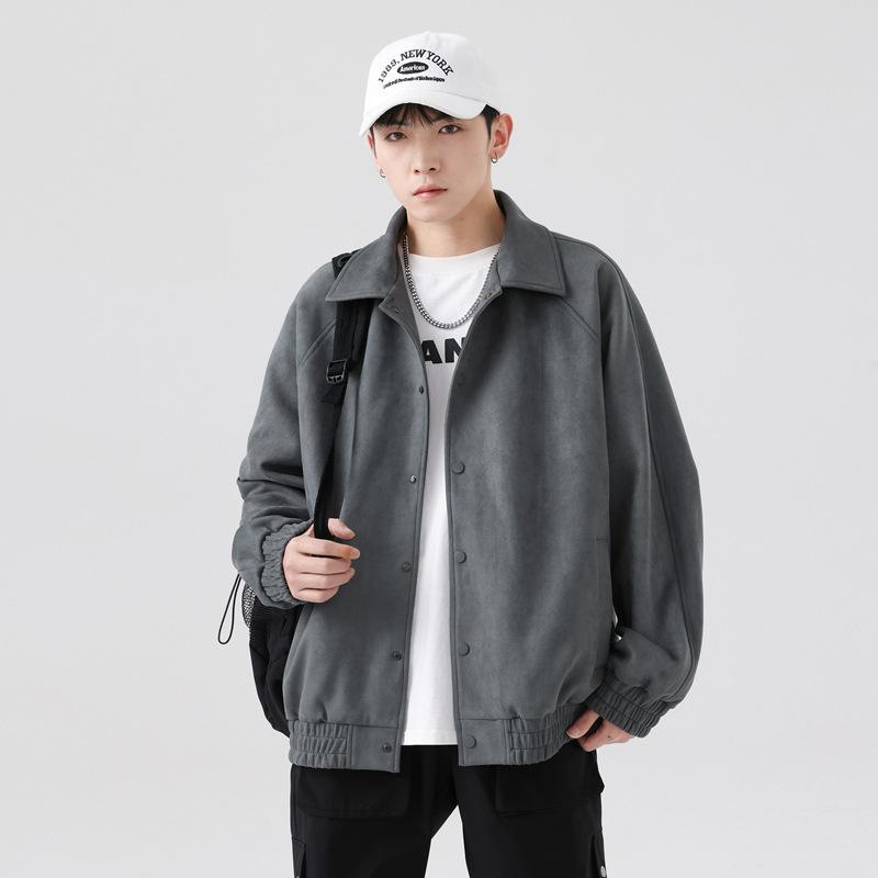 Men's Coat 2025 New Jacket Jacket Jacket Fashion Trend Loose Casual Windproof