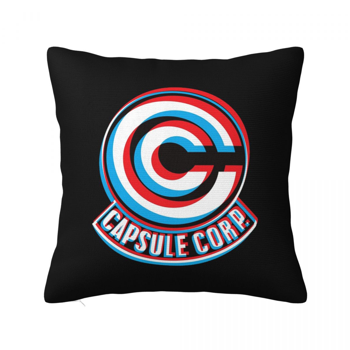 

Capsule Corp Corporation Logo Square Pillowcase Cushion Cover Pillow Case Throw Pillow Cover for Home Sofa Living Room 12x12Inch