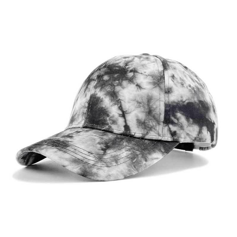 European & American Tie-Dye Graffiti Baseball Cap: Unisex Gradient Sun Hat