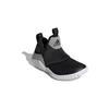 Adidas Rapidazen C Abrasion Resistant Abrasion Resistant Low top Running Shoes Black Gray White EE8122