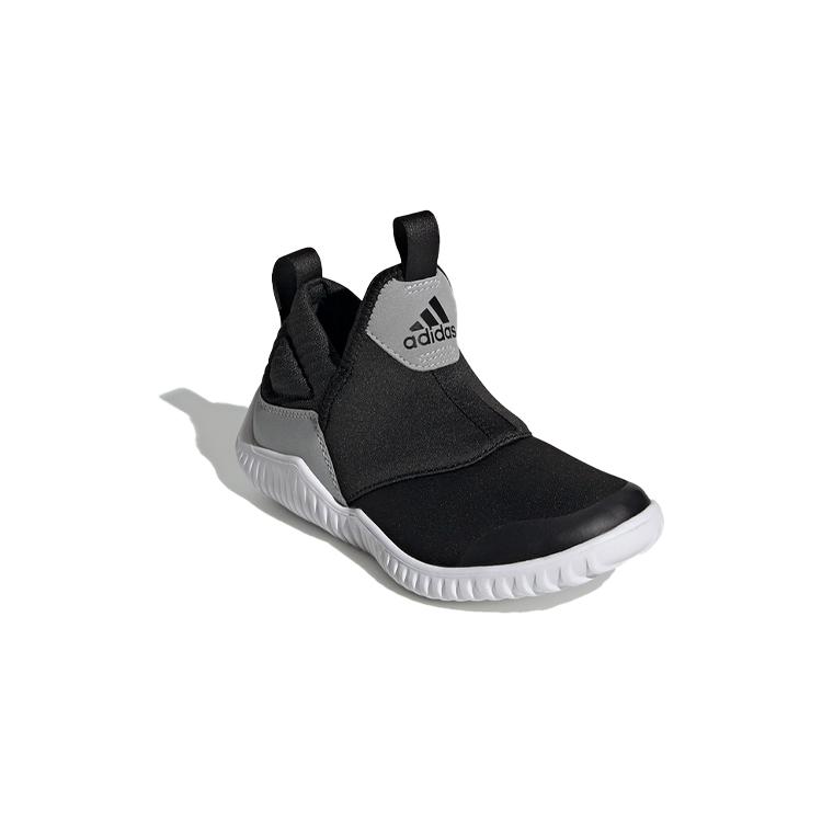 Adidas Rapidazen C Abrasion Resistant Abrasion Resistant Low top Running Shoes Black Gray White EE8122