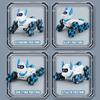 Non-Toxic Eight Wheel Stunt Rc Robot Dog Car Toy 2.4G Radio Remote Control Cars With Music Stunt Spray Electric Toy For Children Kids Gift