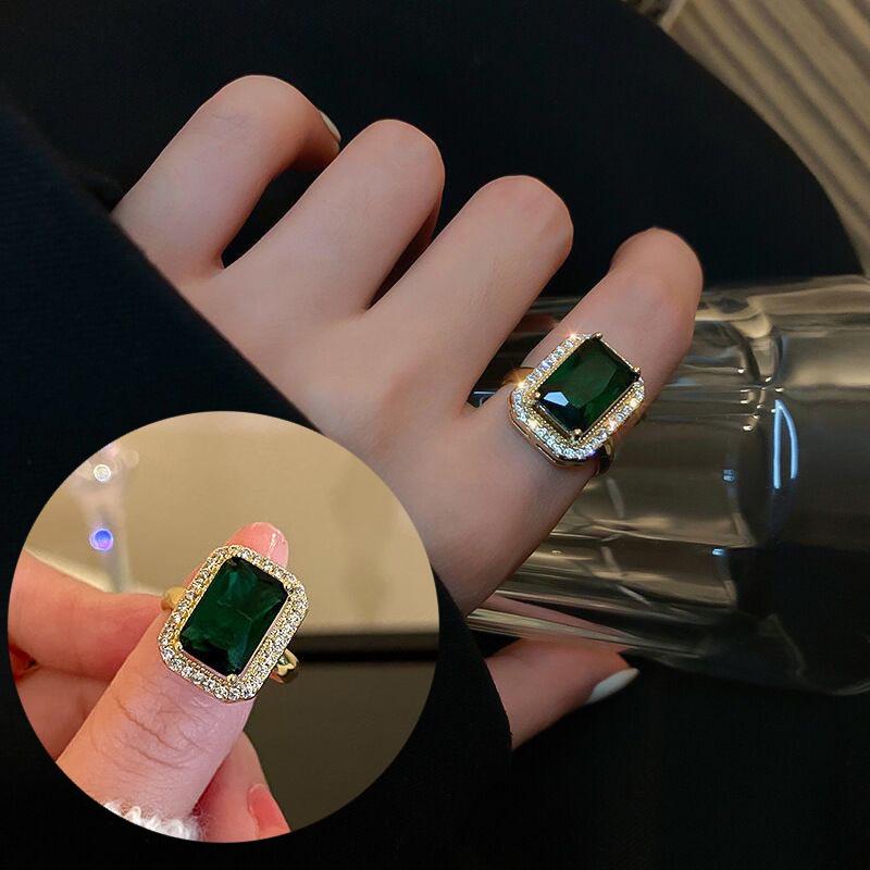 

Квадратное циркониевое геометрическое титановое ожерелье на ключицу - Роскошный винтажный дизайн