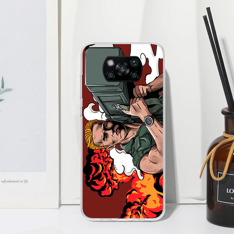 Arnold Schwarzenegger Terminator Phone Case For Xiaomi Poco X7 X6 X5 M7 M8 Pro F7 Ultra Redmi 15C 15 13C 13 12C 12 10 10C 10A Ar