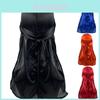 Unisex Weiches Imitierte Seide Bandana Doo Durag Kopfbedeckung Mit Verstellbarer Passform Für Männer Und Frauen