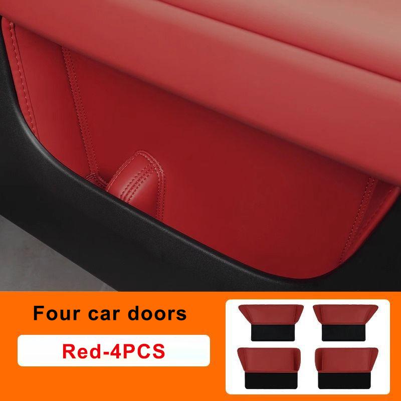 For Geely Geome Xingyuan 2026 2026 Car Door Slot Organizer Box Leather Glove Box Storage Groove Pad Interior Accessories