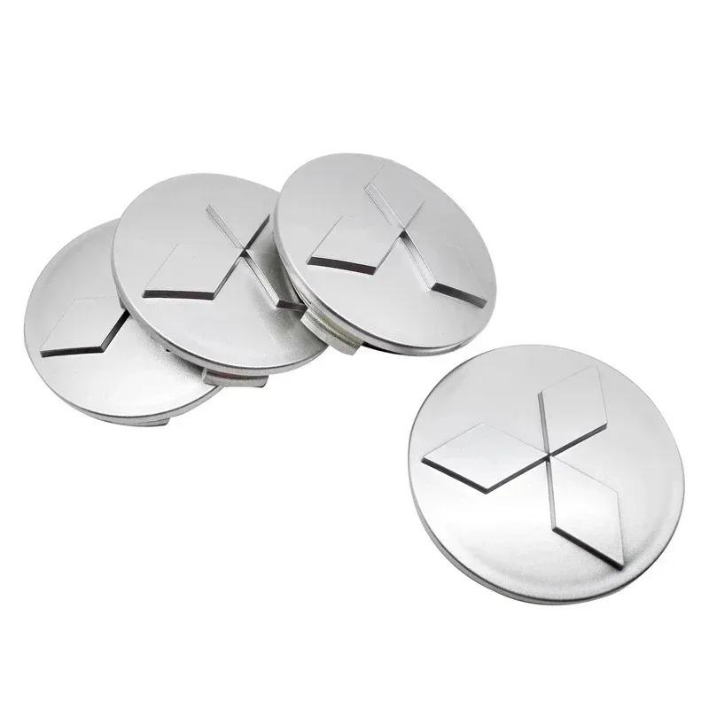 Cyxmtz1 4pcs/set Car Wheel Center Hub Caps for Mitsubishi Ralliart Lancer ASX Colt Pajero Outlander Eclipse Delica Hubcaps Accessories