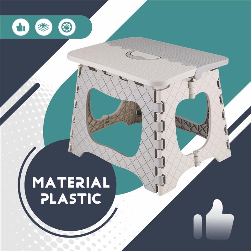 Good-Folding Step Stool - Portable, Small Size For Easy Storage, Easy For Adults To Use In The Bathroom, Garden, Kitchen
