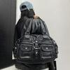 Ladies' Fashionable Retro Washed Vintage Hot Girl Tote Bag, Large Capacity Y2K Shoulder Bag