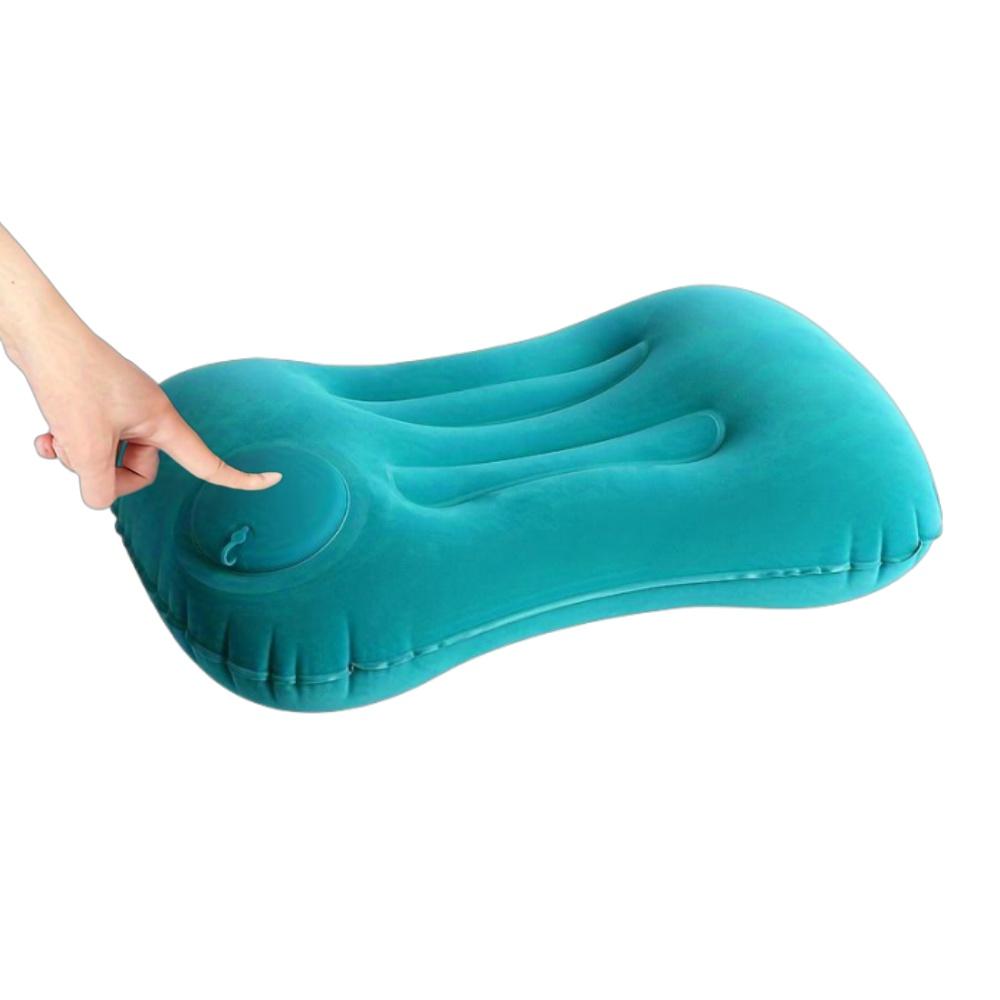 1/2pcs Foldable Inflatable Pillows Multifunction Neck & Waist Support Cushions for Office Car Camping Airplane Rest Air Pillow