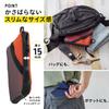 LIHIT LAB CIRCULA Mini Black Wallet, A4600-24