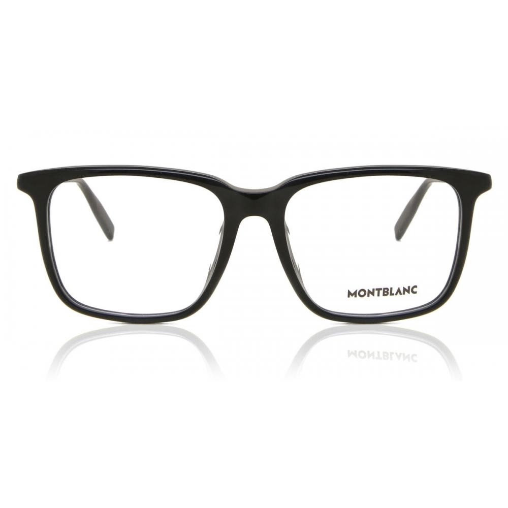 

Mont Blanc Mb0011oa Asian Fit 001 Men Eyeglasses Black/54