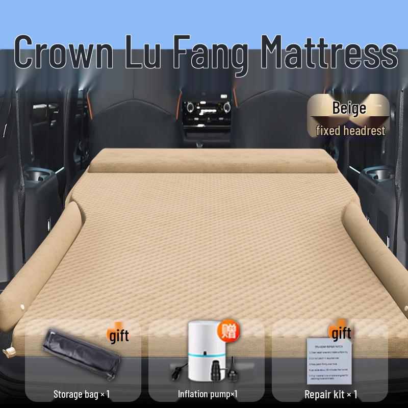 Colchão Inflável para Carro Toyota Crown - Colchão de Ar para Banco Traseiro para Dormir