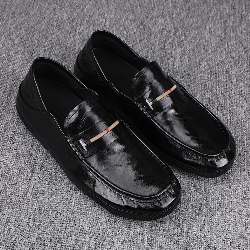 Fashion Leisure Walk Men's Loafers Handmade Men Casual Shoes Breathable Driving Walking Shoes for Men All-match Moccasins Slip on Flats