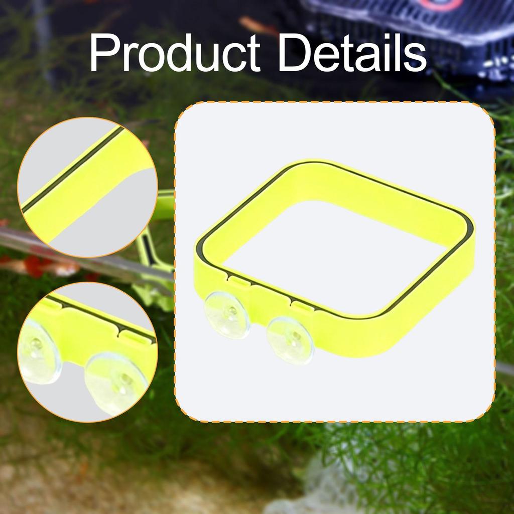 Aquarium Floating Feeder Plastic Feeding Ring Easy Use Food Holder for Tropical Fish Shrimp Turtles