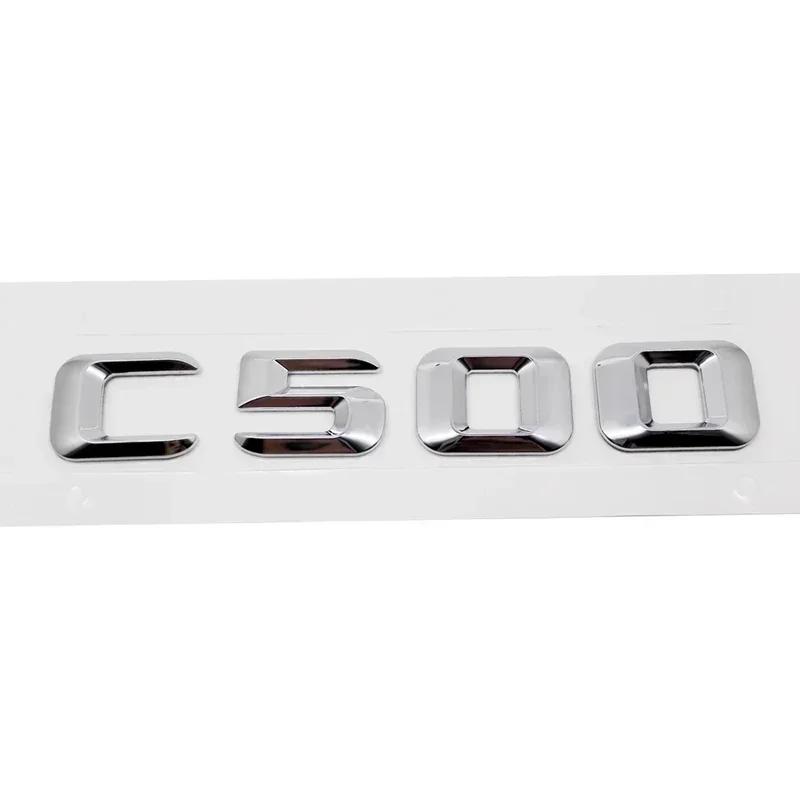 3D Body Letter Stickers Rear Badge for Mercedes Benz C240 C250 C260 C280 C300 C320 C350 C400 C500 C Class Exterior Accessories