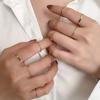 10 sztuk/zestaw moda Punk minimalistyczny Midi okrągły zestaw pierścionków skręcanych dla kobiet Bohemia Vintage Metal Knuckle Finger Rings Biżuteria