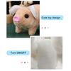 Simulation Walking Piggy Electronic Pet Plush Toy for Baby Interactive Crawling Pig Plushies Twitch Nose Tail Wagging Stuffed Doll Kids