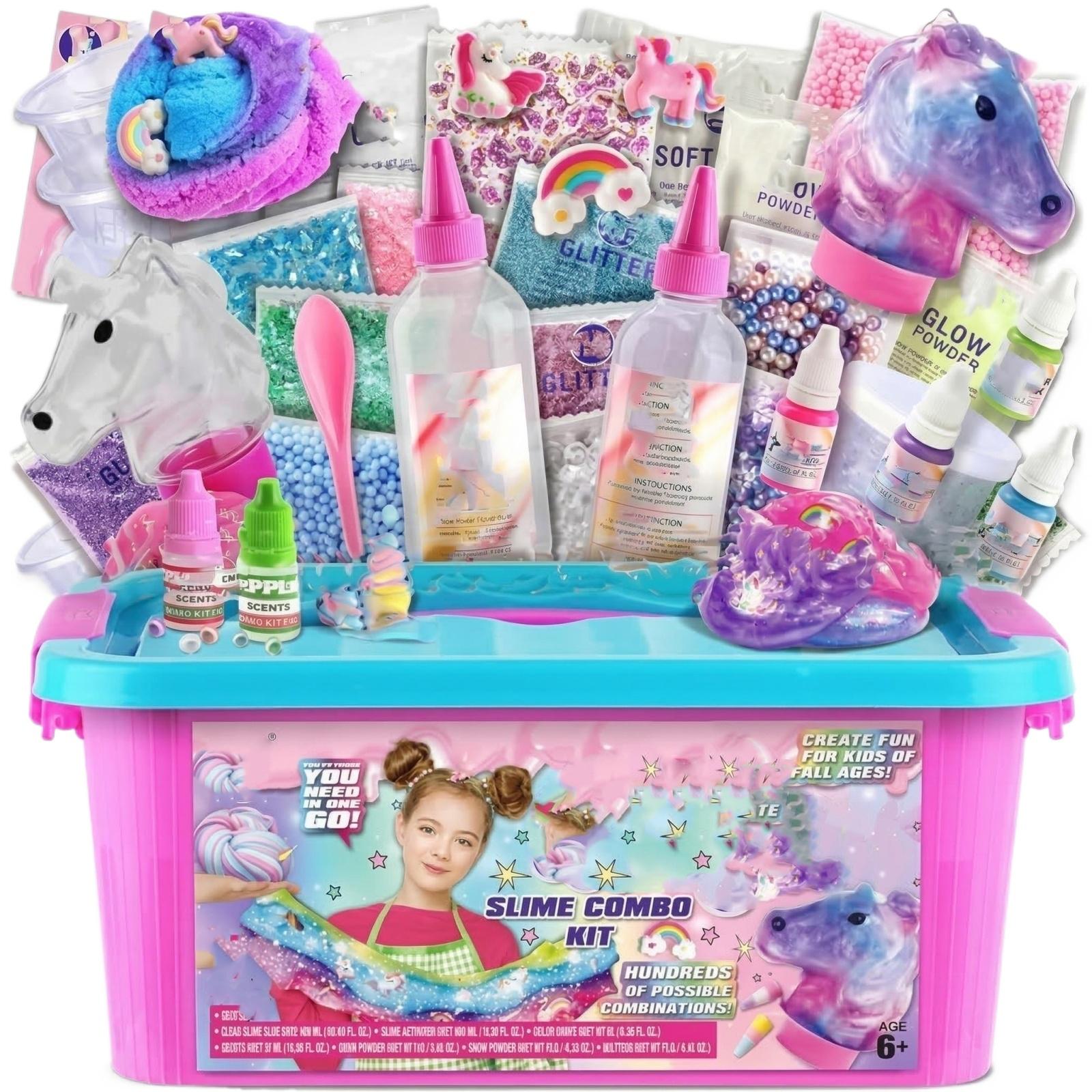 

Модный креативный набор антистресс-слаймов(350мл ) one size