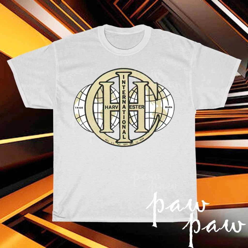 IH International Harvester Logo Men s Logo American T-Shirt Funny Size S to 5XL S