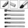 5pcs/set Hollow Punches DIY Tool Hole Punch Hollow Punch Leather Oval Shape Silver Steel 3mm For Gaskets Leather