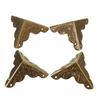 10PCS 3.6x2.4cm Luggage Case Box Corners Brackets Decorative Corner For Furniture Decorative Triangl
