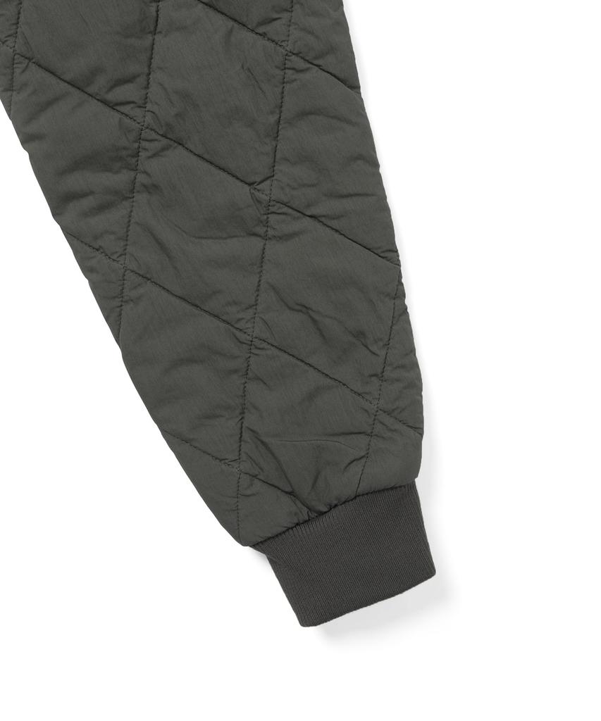 Thisisneverthat Quilted Jacket Charcoal