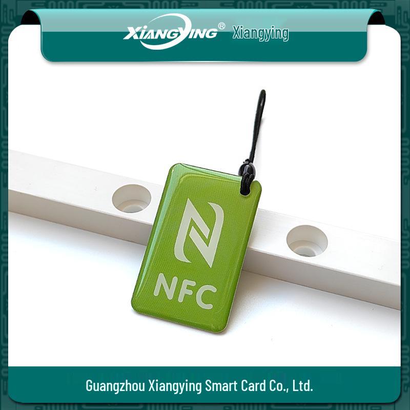 NTAG213 NFC Epoxy Card - One-Touch Social Tool and Electronic Tag