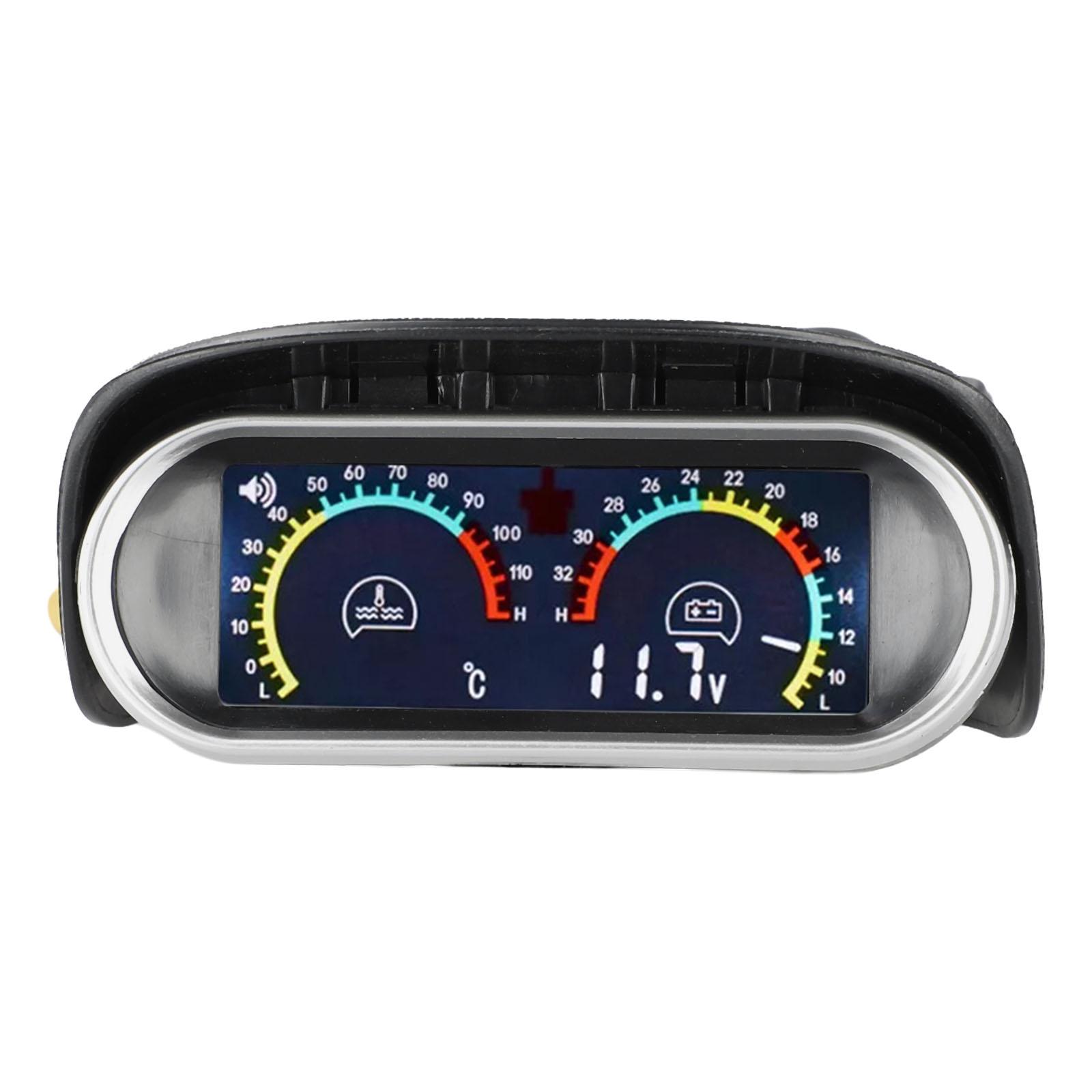 3 Digit Temperature Sensor Car Water Temperature Gauge With Sensor Car Gauge 12V 24V Gauge Low Power Consumption China Mainland