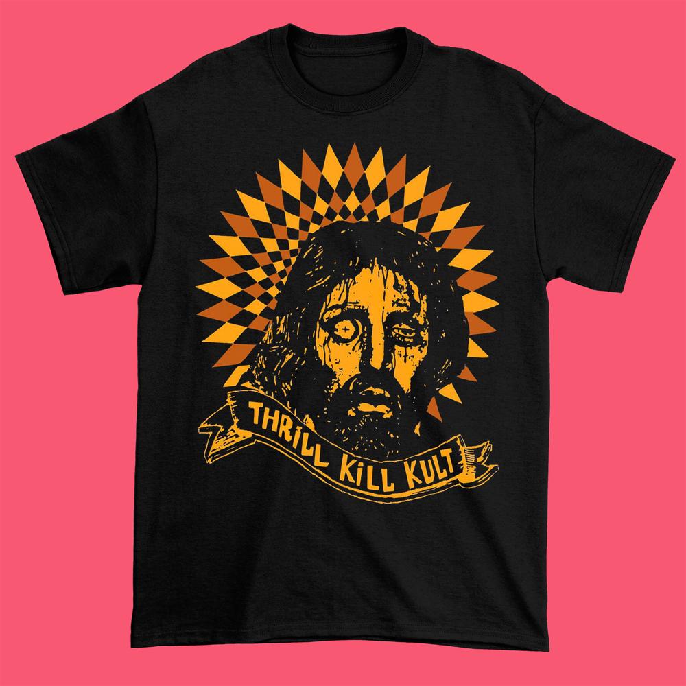 My Life With The Thrill Kill Kult Band Tour Black Cotton Men T-shirt S