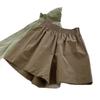Retro Chic High-Waisted Hong Kong Style A-Line Summer Shorts for Women