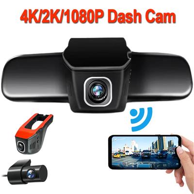 4K 2K 1080P Dash Cam Car DVR Camera Wifi Invisible 24h Recorder for Volkswagen Honda Toyota Corolla Nissan Hyundai Kia Ssangyong