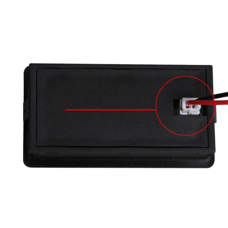 Digital Voltmeter Gauge with Color Screen for DC 8-100V LCD Display Lithium Lead-acid Battery Status Indicator for E-bik