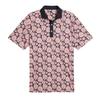 Mens Fields Flower Pique Performance Polo Shirt