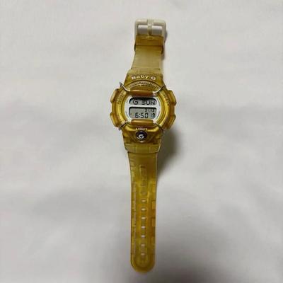 Used CASIO Baby-G BG-350K "Irukuji" Model Watch Yellow