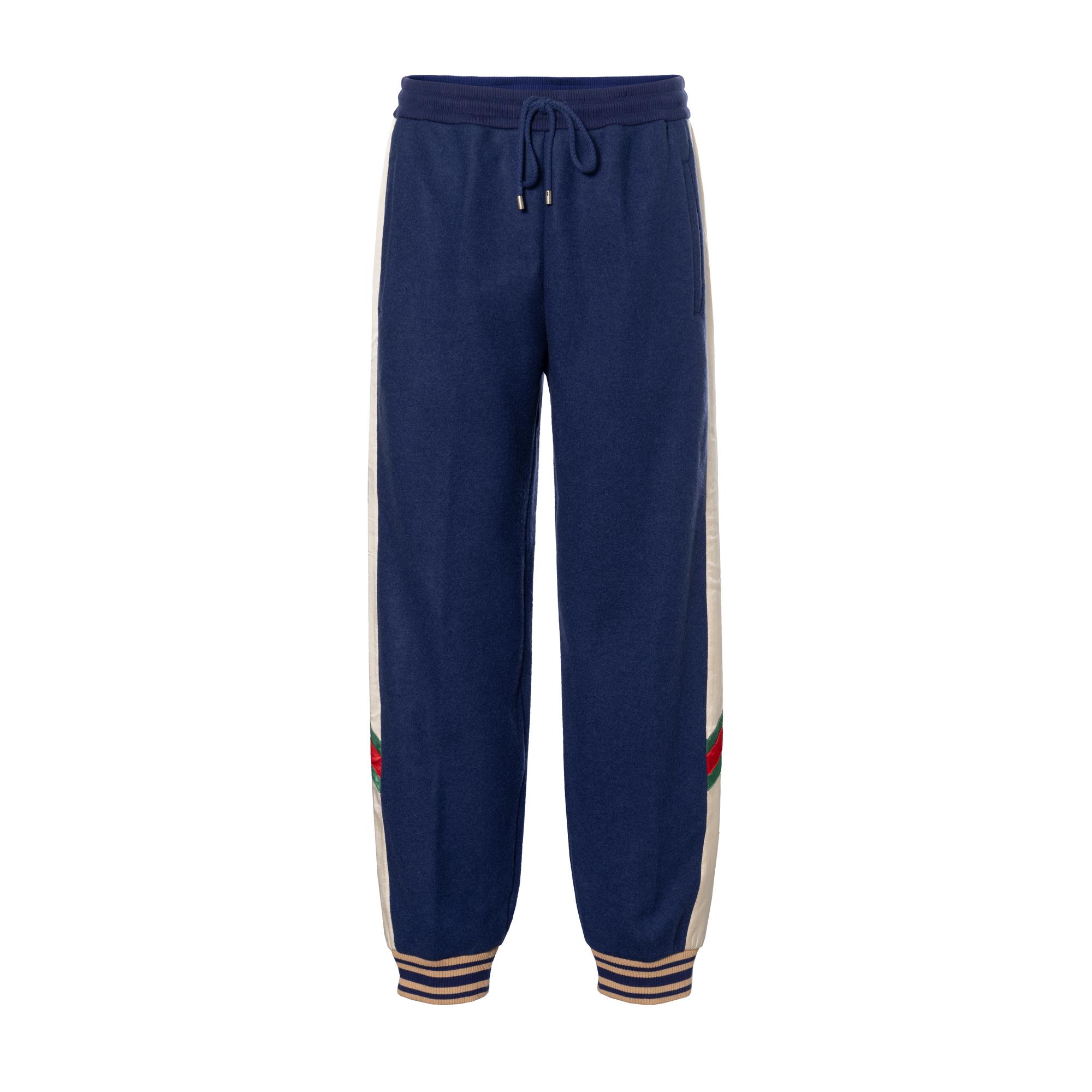 

GUCCI Web Stripe Colour Block Track Pants 715900-XJET0-4030 L