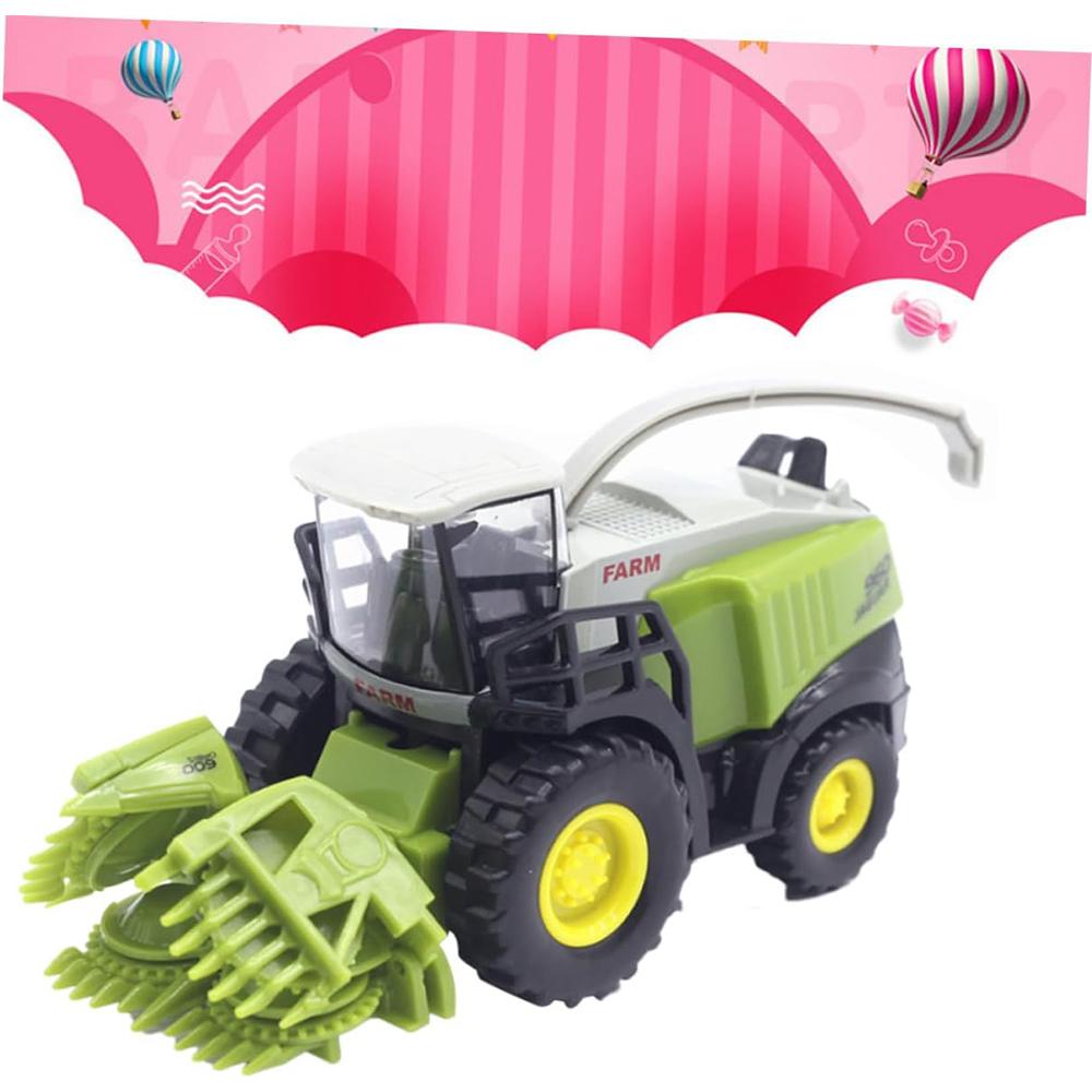 1/42 Simulation Harvester Alloy Farm Vehicle Model Toy Birthday Gift Party Favor Toy for Kids Children