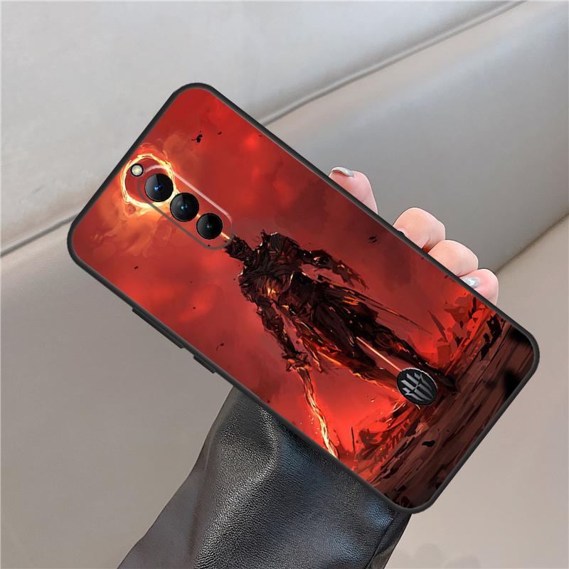 Game Dark Souls Case For ZTE Nubia Red Magic 11 10 9 8 8S 9S 10S Pro Plus 6S 7S 6 7 For RedMagic 10 Air Cover