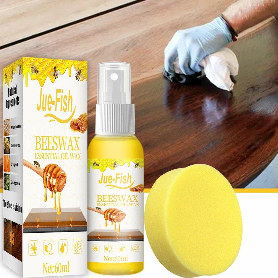 Buy Beeswax Spray Wooden Floor Wax Furniture Care Waxing Liquid Cleaner