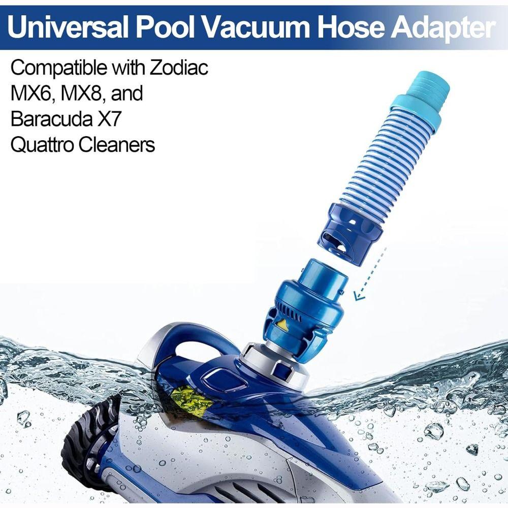19CM Suction Adapter Hose Durable Pool Cleaner Adapter Pool Vacuum Hose Adapter