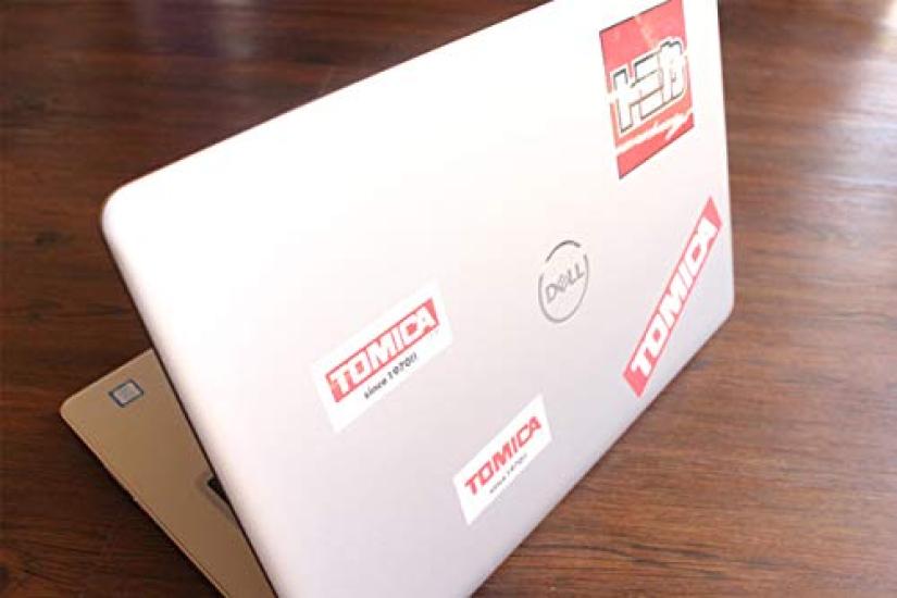 Logo Sticker M Vinyl Sticker Tomica TOMICA Takara Tomy Logo Car LCS-645