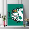 Club Santos 100% Round Full Drill 5D DIY Diamond Painting Embroidery Cross Stitch Rhinestone Décor